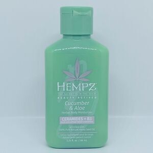 $5🌟 Hempz Cucumber & Aloe Herbal Body Moisturizer Ceramides + B3